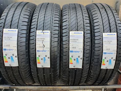 205 75R16C Michelin Agilis 3 BUS Komplet Opon Lato Nowe N1646