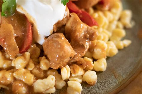 Quick And Easy Chicken Paprikash With Homemade Spaetzle