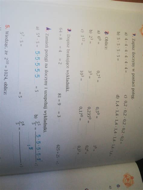 Str Zadanie I Matematyka Klasa Brainly Pl