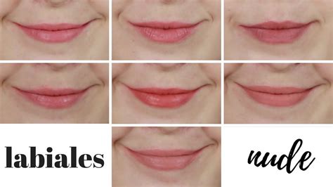 Labiales Naturales Nude Especial Maquillaje Para Pieles Blancas YouTube