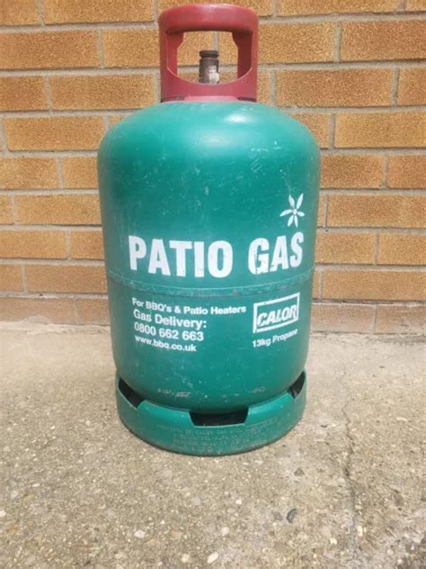 CALOR 13KG PATIO Gas Bottle Empty With Regulator 25 00 PicClick UK