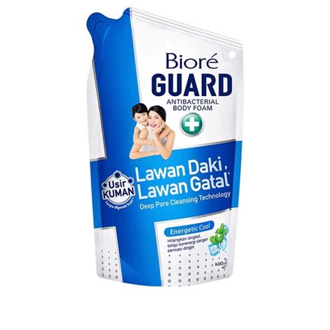 Jual Biore Guard Body Foam Variant Refill 450ml Biru Sabun Mandi 450