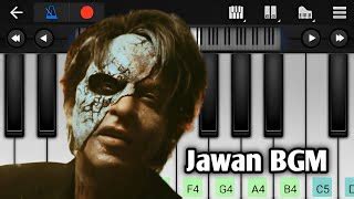 Jawan Bgm Easy Piano Tutorial Chords Chordify