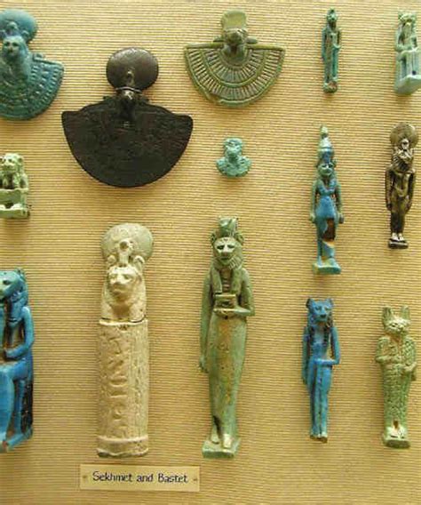 Real Egyptian faience amulets from the Ashmolean Museum | Ancient ...