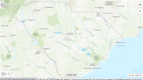 SC sees 16th earthquake this year, US Geological Survey says | The State