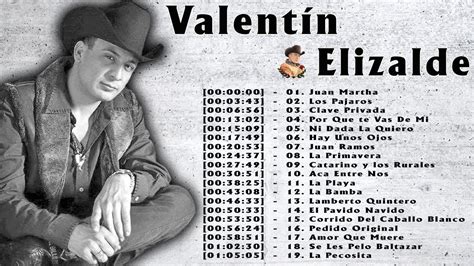 Valentin Elizalde Puros Corridos Las Mejores Exitos De Valentin