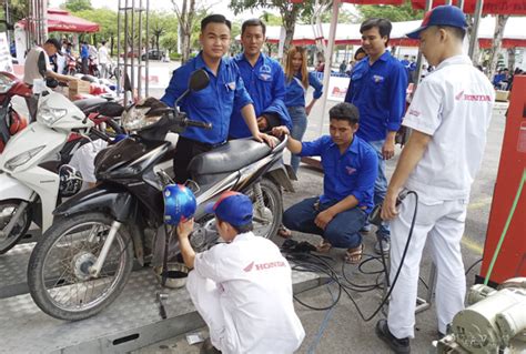 ĐVTN tham gia ngày hội Thanh niên với văn hóa giao thông Báo Bà Rịa