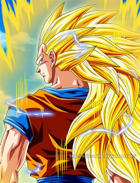 Goku Ssj3 By Ezio Anime On Deviantart Anime Dragon Ball Super Anime