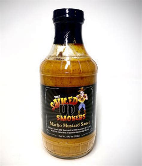 Sauced Up Smokers Macho Mustard Sauce