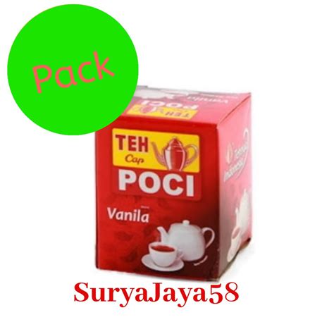 Jual Teh Poci Vanila Aur Teh Poci Vanilla Bubuk Teh Poci Vanilla