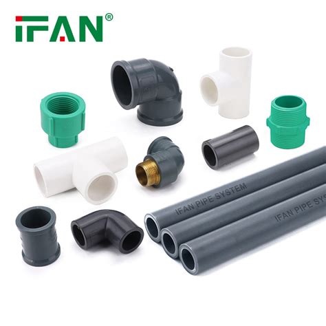 Ifan Customization Water System Full Color Pvc Upvc Pipe Fitting