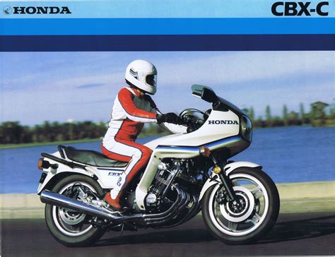 1982 Honda Cbx C 1000 Pro Link Brochure Australia 01 Honda Cbx Honda