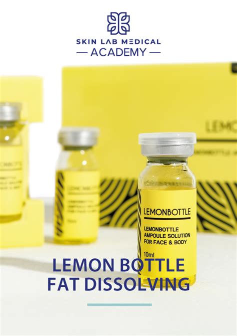 Lemon Bottle Fat Dissolving Manual PDF Version Skin Lab Medical Academy