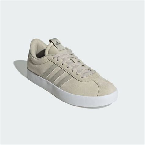 Adidas Vl Court 3 0 Shoes Beige Free Delivery Adidas Uk