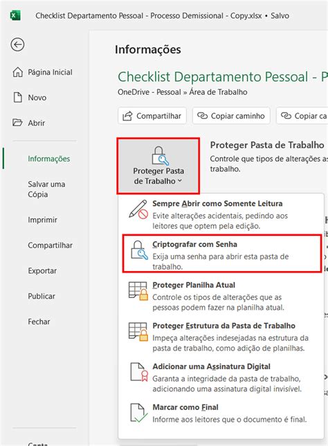 Como Colocar Senha No Excel Smart Planilhas