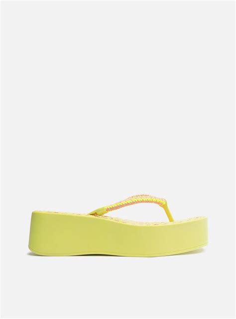 Sand Lia Amarela Flatform Sardenha Brizza Arezzo