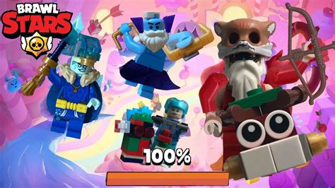 Lego Brawl Stars Gray Dark Brawlidays And New Skins YouTube