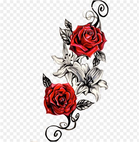 Free download | HD PNG chest tattoos png rose tattoo PNG transparent ...