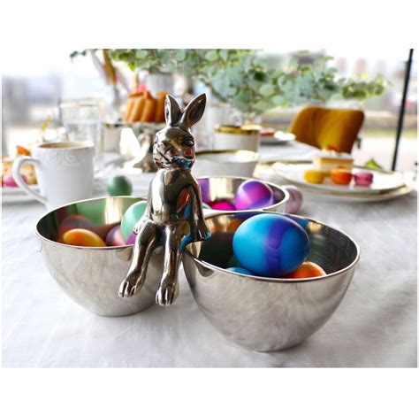 Чаша металлическая серебряная Bunny "Банни" - купить за 12190 руб в ...
