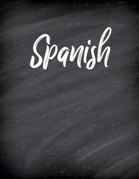 Spanish Notebook Cover Ideas Ideas Of Spanish And American