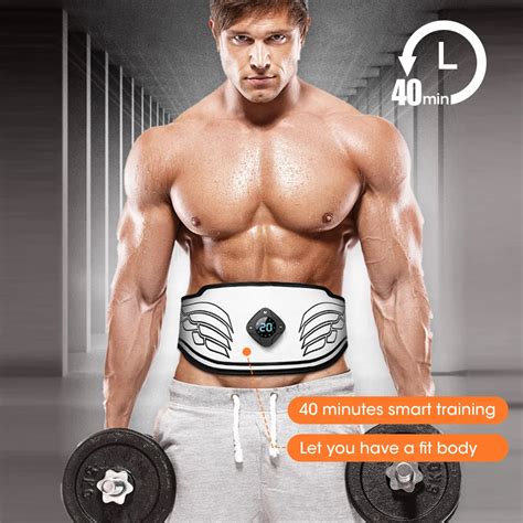 Ceinture de stimulation des muscles abdominaux appareil électrique