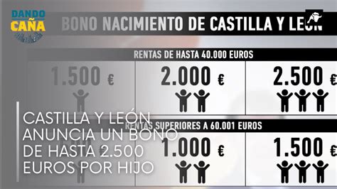 Castilla y León anuncia un bono de hasta 2 500 euros por hijo YouTube