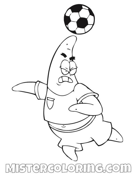 Spongebob Baseball Coloring Pages