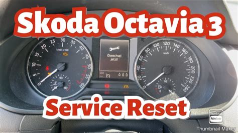 Skoda Octavia Iii Serviceintervall Zur Cksetzen Service Reset Youtube