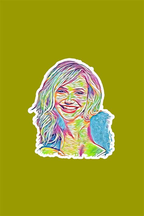 Cameron Diaz Painting By Durga Kadrekar Pixels