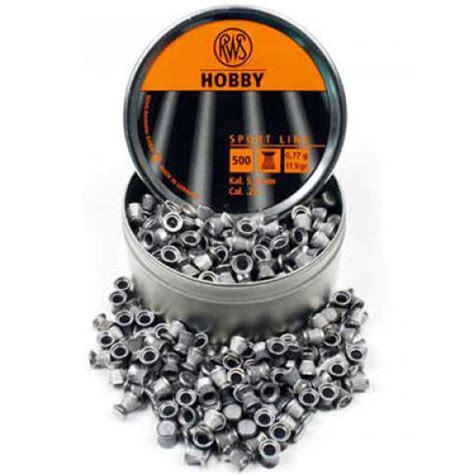 Rws Hobby Flat Head Calibre Air Gun Pellets Mm