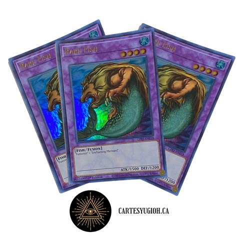 Rare Fish Playset X3 Cartes Yu Gi Oh