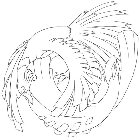 Ho Oh Coloring Pages