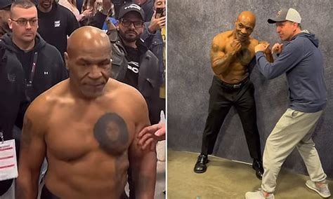 Mike Tyson Reveals Ripped Physique Before Jake Paul Fight As The