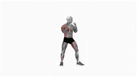 Boxing Right Hook Fitness Exercise Workout Stock Footage Video (100% Royalty-free) 1104312995 ...