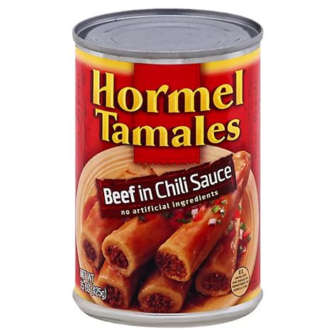 Hormel Tamales Beef In Chili Sauce 15 Oz Safeway