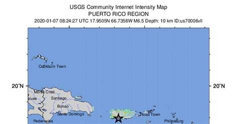 Un Nuevo Temblor De 6 6 Sacude El Sur De Puerto Rico Caribe Tvn Panamá