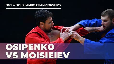 Osipenko Rsf Vs Moisieiev Ukr Men Kg World Sambo