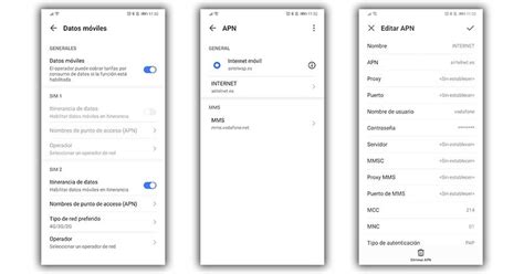 Cómo configurar el APN en un Huawei P Smart 2019