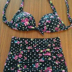 Bikini Bademode Retro Er Jahre Bikini Femme Fatale Etsy De
