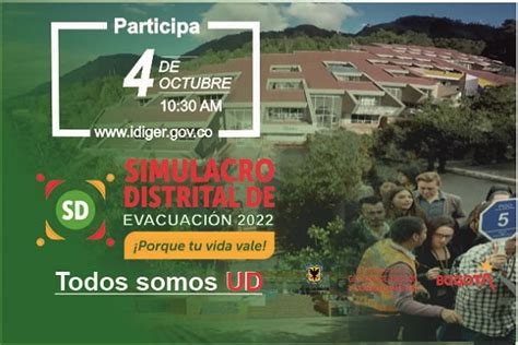 Simulacro Distrital De Evacuación 2022 Agencia De Noticias Ud