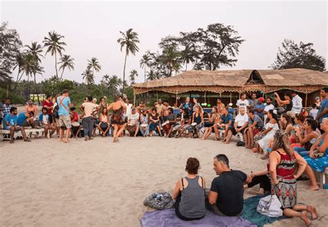 Best Beach In Goa For Nightlife Bulbul On The Wing