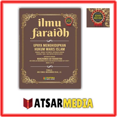 Jual Buku Cara Menghitung Warisan Dalam Islam Ilmu Waris Faraidh Faraid