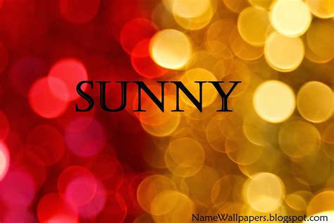 Sunny Name Wallpapers Sunny ~ Name Wallpaper Urdu Name Meaning Name ...