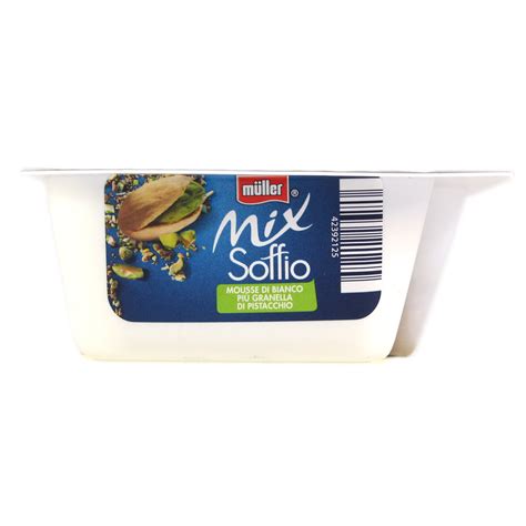 Yogurt Mix Muller Soffio Mousse Bianco Con Granella Di Pistacchio Gr