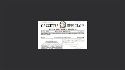 Green Pass Proroga Per I Sammarinesi Pubblicata In Gazzetta Ufficiale