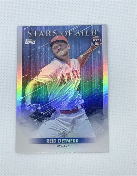 Topps Update Stars Of Mlb Reid Detmers Los Angeles Angels Smlb