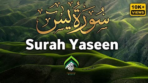 Surah Yaseen Mishary Rashid Alafasy Beautiful Quran Recitation