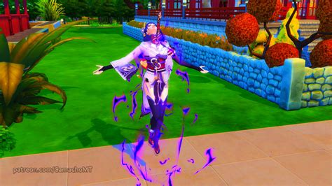 Shogun Raiden - Genshin Impact - Sims 4 by CamachoMT on DeviantArt