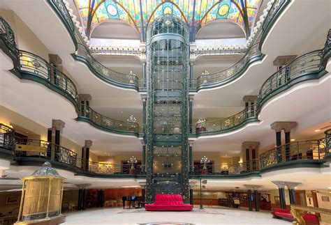 The world's most beautiful glass ceiling hotel — Elevator Scene | Cab Interior Design ...