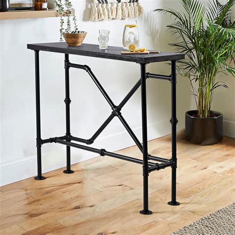 Trent Austin Design® Bar Table High Top Rectangular Sofa Console Table ...